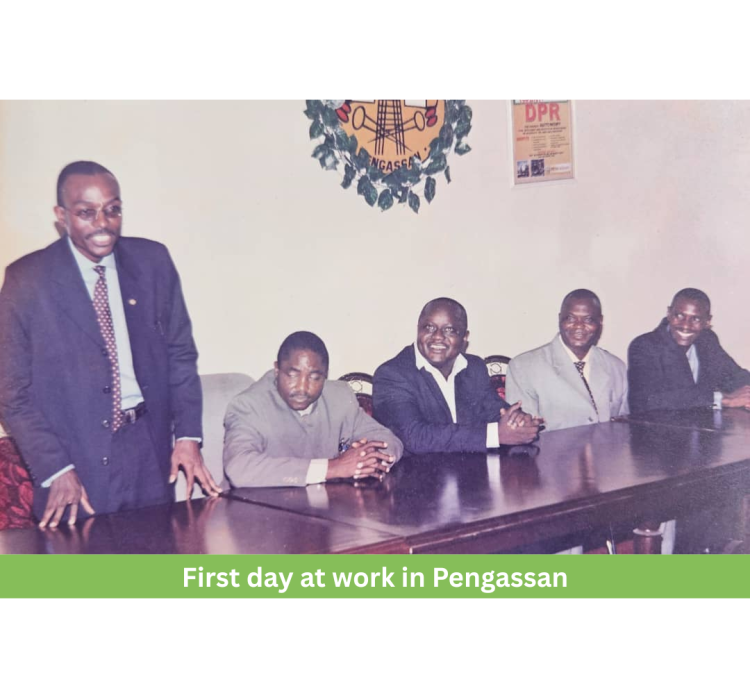 First day at work in Pengassan
